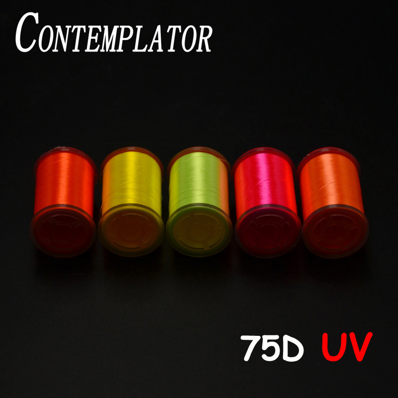 Fishing Line Spool - CONTEMPLATOR 1pc 75D UV Color Fly